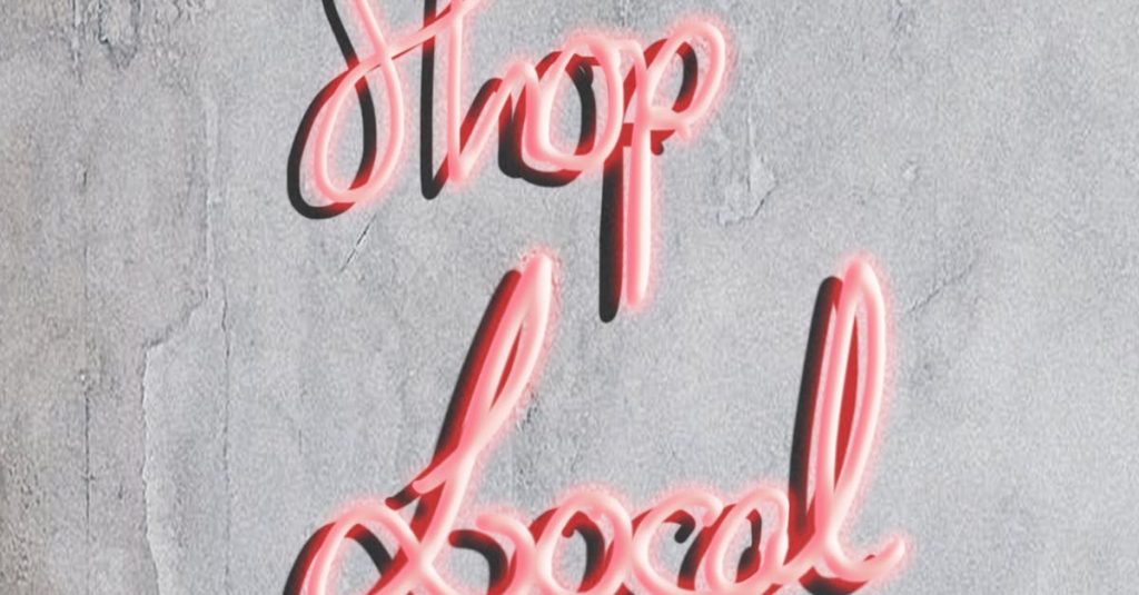 Pequeno comércio utilizando o Instagram para promover sua marca localmente