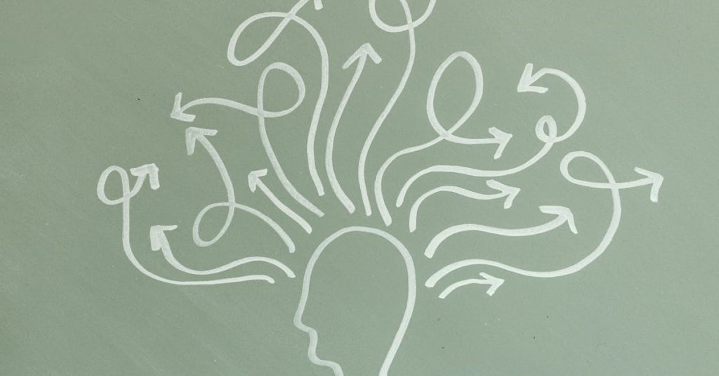 Imagem conceitual representando a psicologia por trás do algoritmo do TikTok em 2025